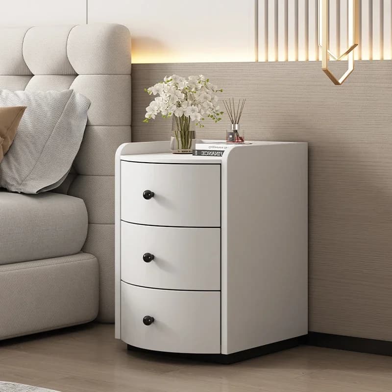 -+-Modern Wood Bedside Table Bedroom Mobile Coffee Cabinets Librero Drawers Luxury Nightstand Organizer Criado Mudo Home Furnitu