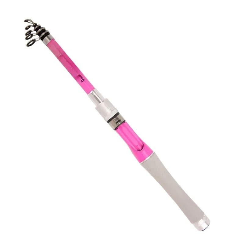 Portable 38cm Luya Rod Gun Straight Shank Short Section Fishing Rod ML Luya Rod Horse