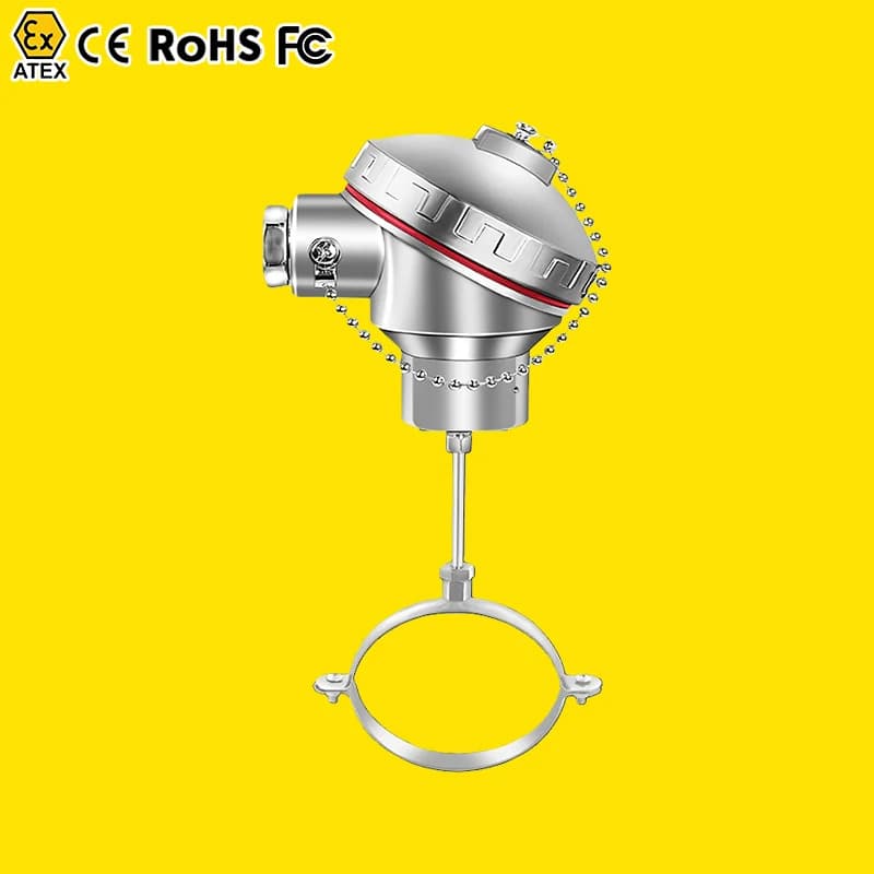 Rtd Thermal Couples Temperature Probe Type J Thermocouple Ptc Temperature Sensor Red and Yellow Thermocouple Prt Thermocouple