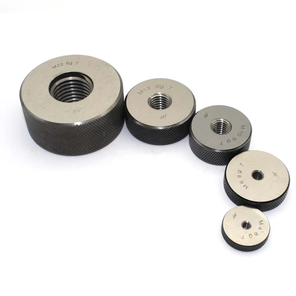 High Quality Ring Gage M4*0.5 With Go and No Go Sets with 6g 6h High Accuracy