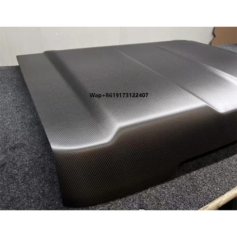 New Real Carbon Fiber Car Bonnet Car Hood Cover for  LC71/76/78 Carbon Fiber Engine Hoods