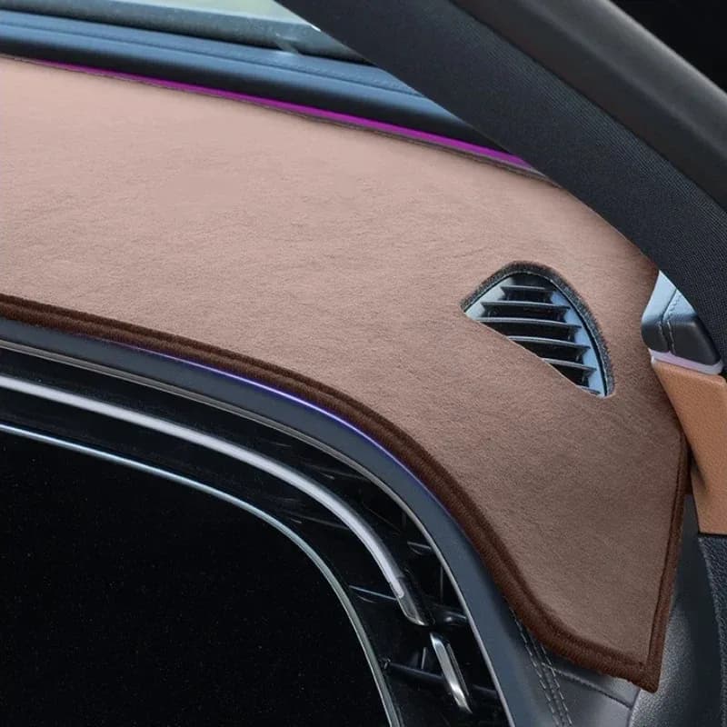For Mercedes Benz E Class W214 S214 2024-2026 Flannel Car Center Console Dashboard Light-Proof Mat Interior Car Accessories