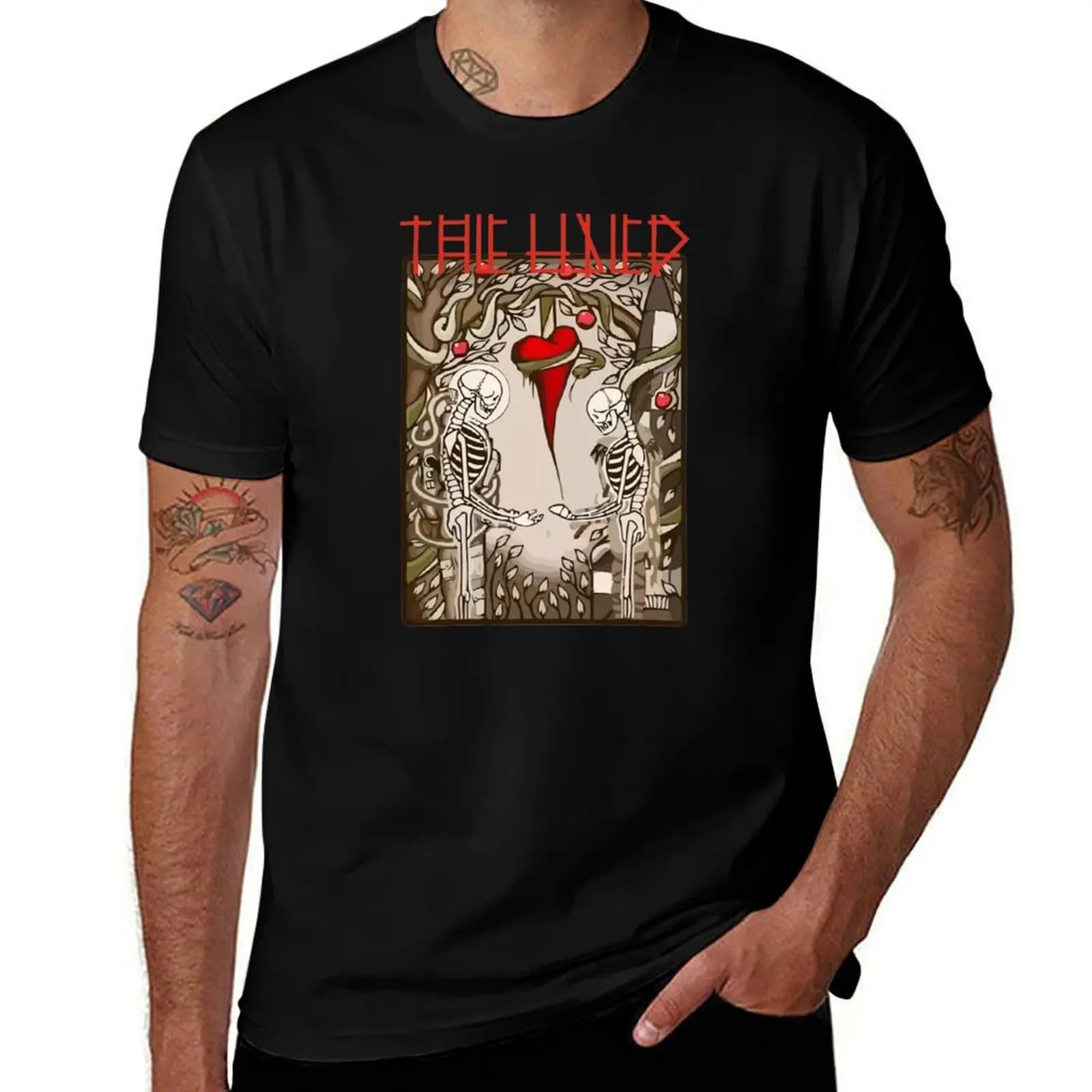 The Used Band T-Shirt Fashion Print Casual Short Sleeve T-Shirt