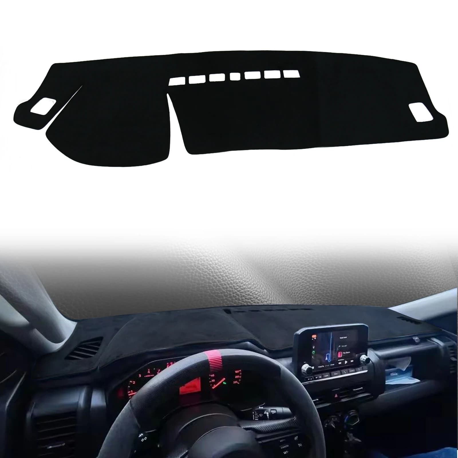 for Mitsubishi Triton L200 2024-2026 ​​Car Dashmat Dashboard Cover Pad DashMat Sunshade Protective Carpet Accessories