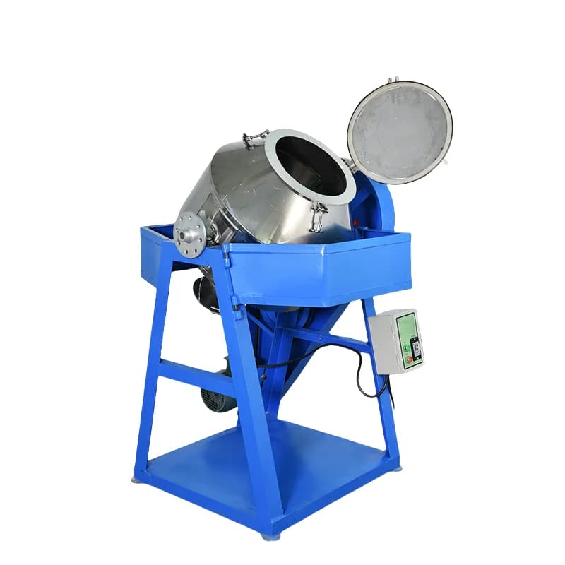 Kitchen Aid Stand Mixers Automatic Stainless Steel Dry Powder Mixing Machine Gourmet Capsules Granule Food Powder Mixer