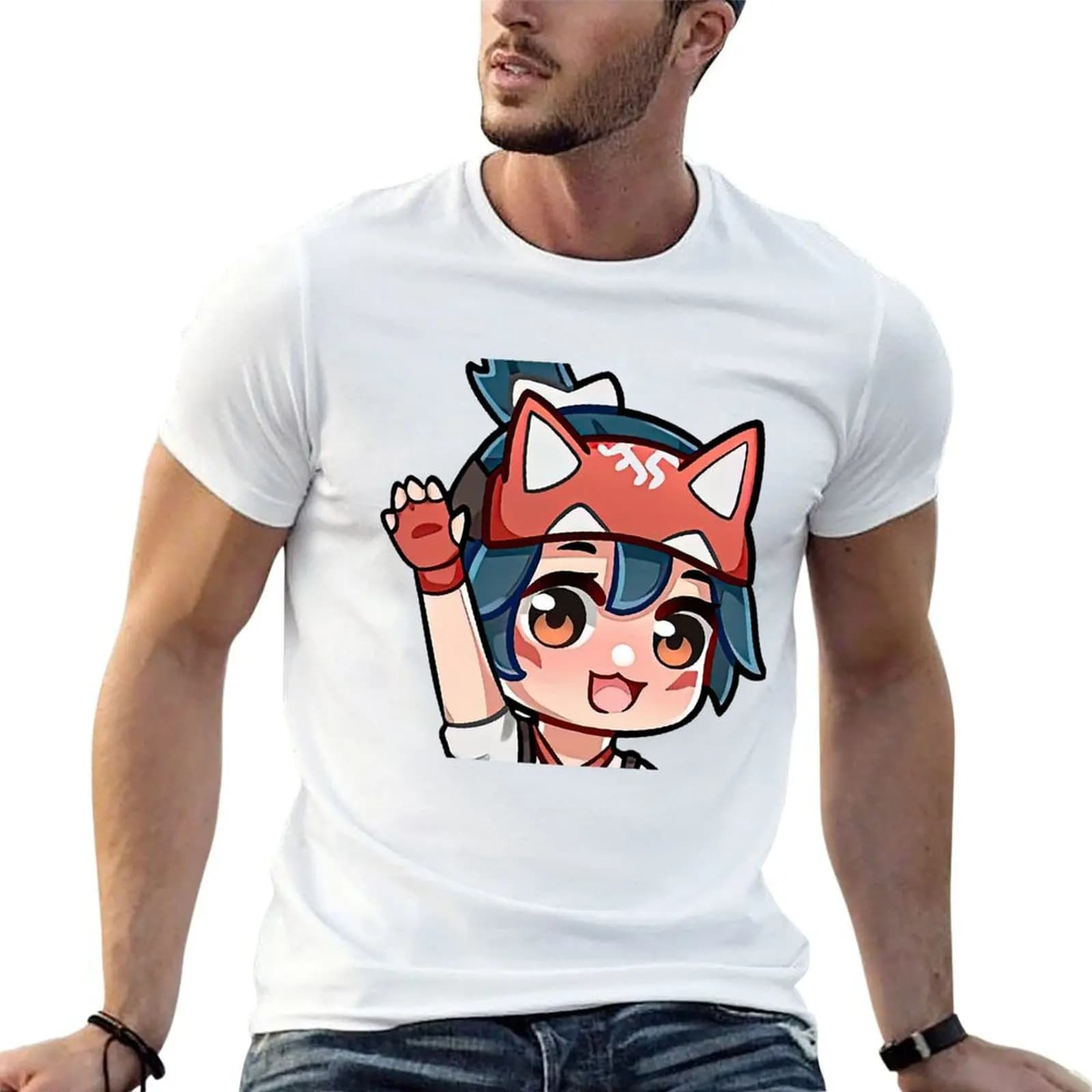 Kiriko T-Shirt Clothing Funny t-shirt heavy weight t shirts for men