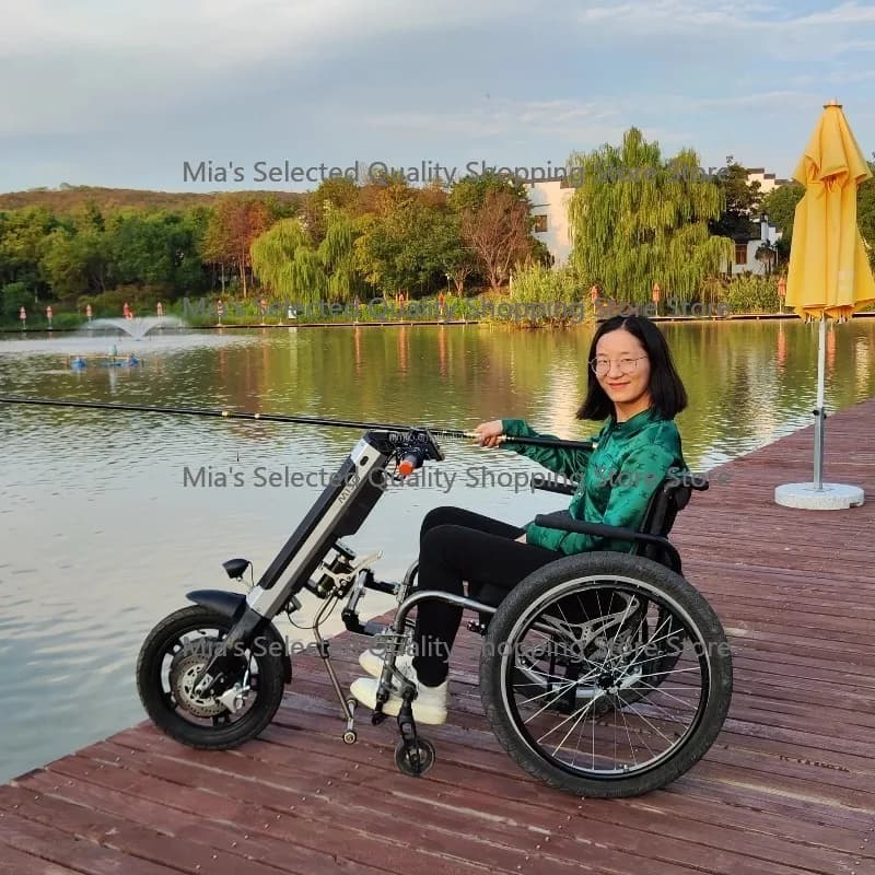 Electric Handcycle Conversion Attachment for Disabled - 800W Cheap Factory Wholesale Handbike Kit