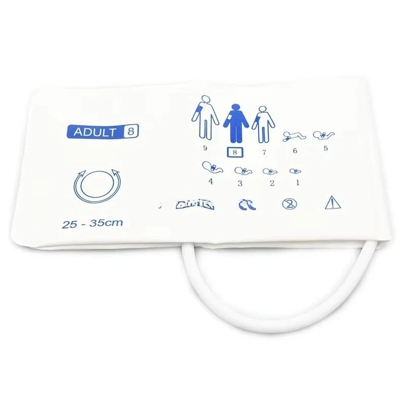 Medical Disposable Adult NIBP Cuffs Bladder NIBP Cuffs 25-35cm