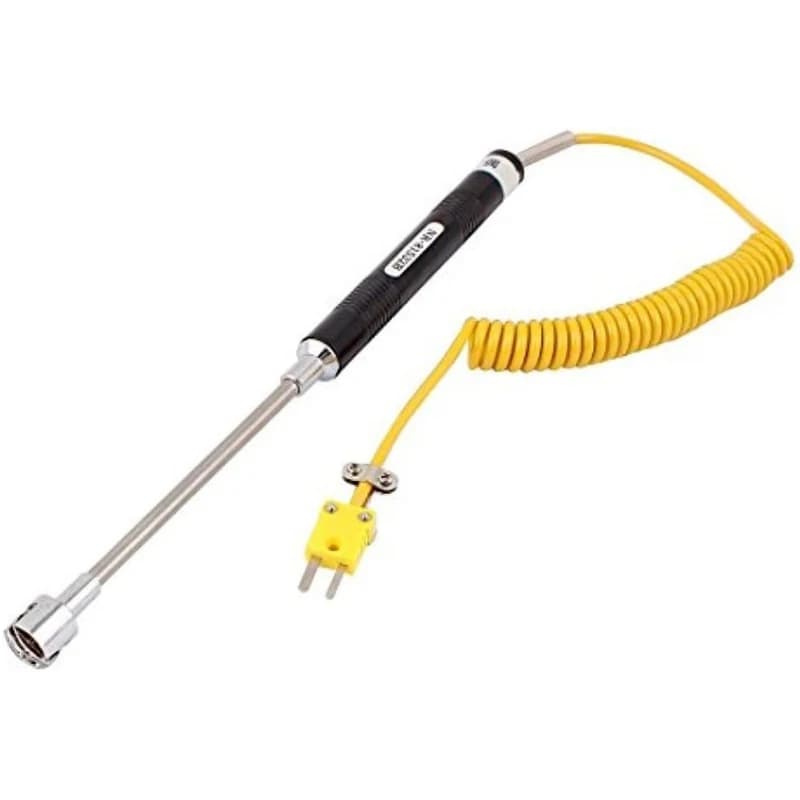 URBEST NR-81532B -50 to 500deg/C K Type Handheld Surface Thermocouple Probe for Measuring The Surface Temperature