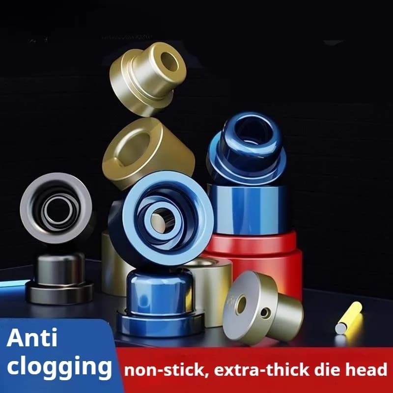 Pipe Welding Die Heads Durable Extra Thick Anti-Clogging Non-Stick Pipe Connection High Temperature Resistant Plumbing Tool