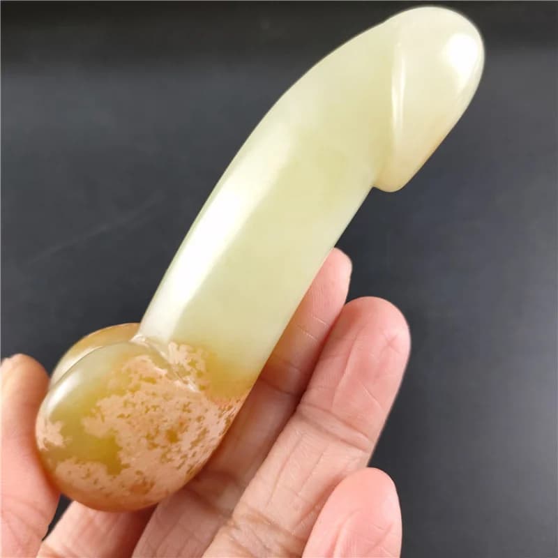 Hongshan Culture Xiuyan Jade Sun Man Small Penis Pendant Hanging Ornament Wholesale