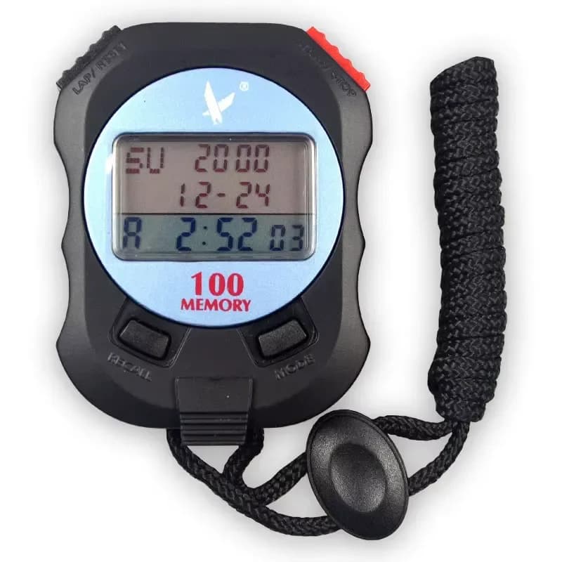 PC100A Waterproof Mechanical Swatch Timer Multi Function Sports Countdown Track Field Running Training Timer