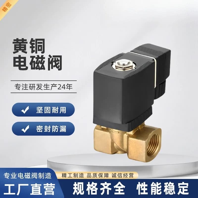 Brass diaphragm solenoid valve, pilot operated solenoid valve