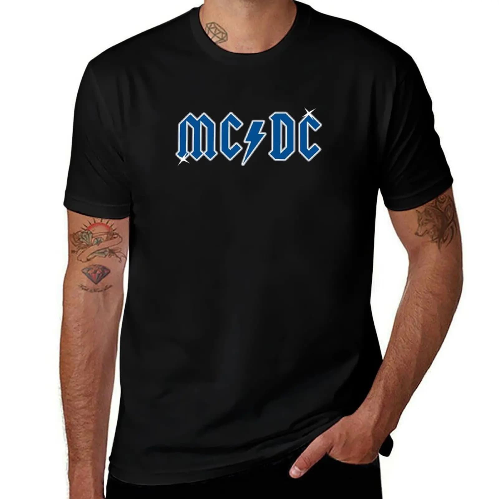 MCDC Back in Blue T-Shirt t shirts for man graphic tees T-Shirt