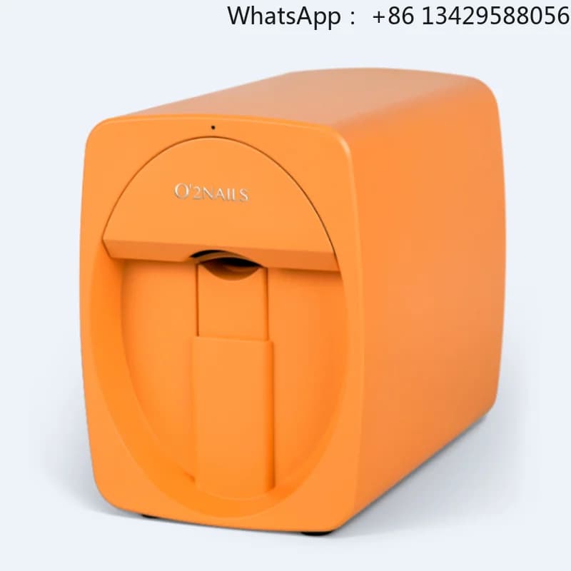 Intelligent Automatic Nail Gel Printer WiFi-Controlled 3D Printing High-Resolution Digital Design with Electric Power Supply