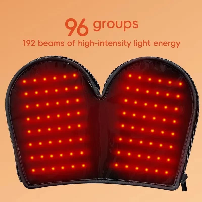 Red Light Therapy Gloves 660Nm 850Nm Near In-frared LED Hand Pain Relief Device Wrist Finger Rehabilitation Therapy