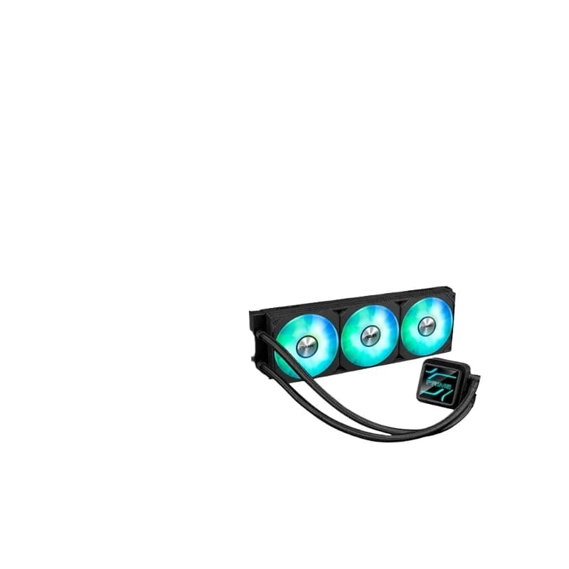 360RGB integrated CPU water-cooled radiator, computer cold row pre-installed, easy to install fan
