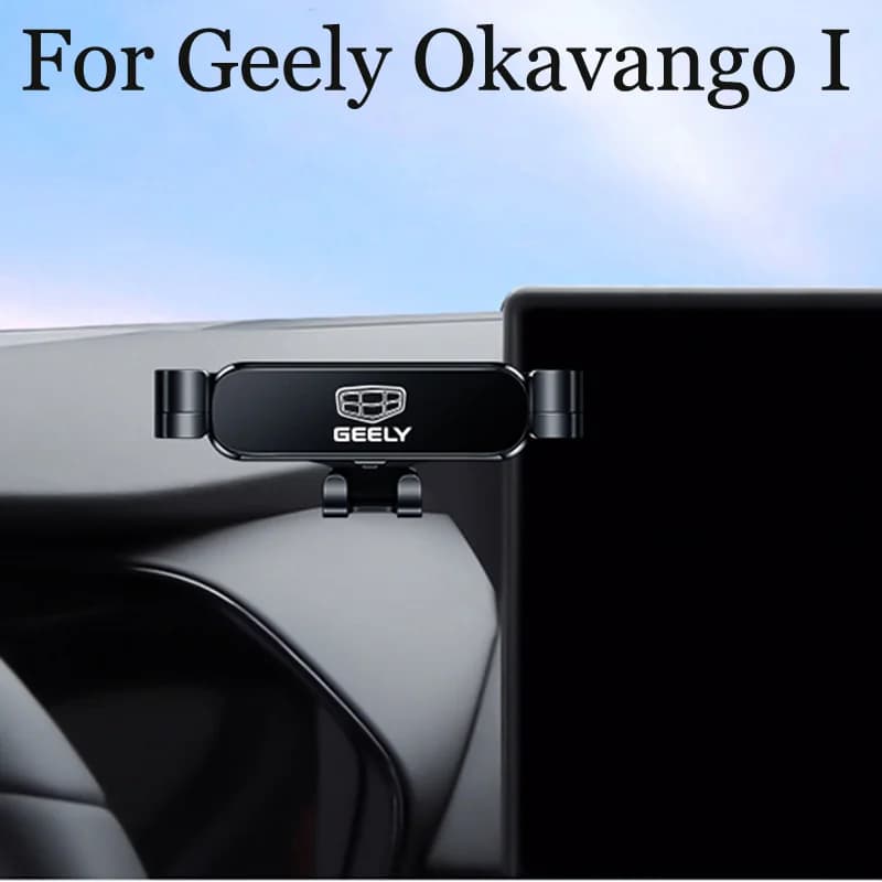 Car Phone Holder For Geely Okavango I 2024 Air Vent Mount Car Styling Bracket GPS Stand Rotatable Support Mobile Accessories