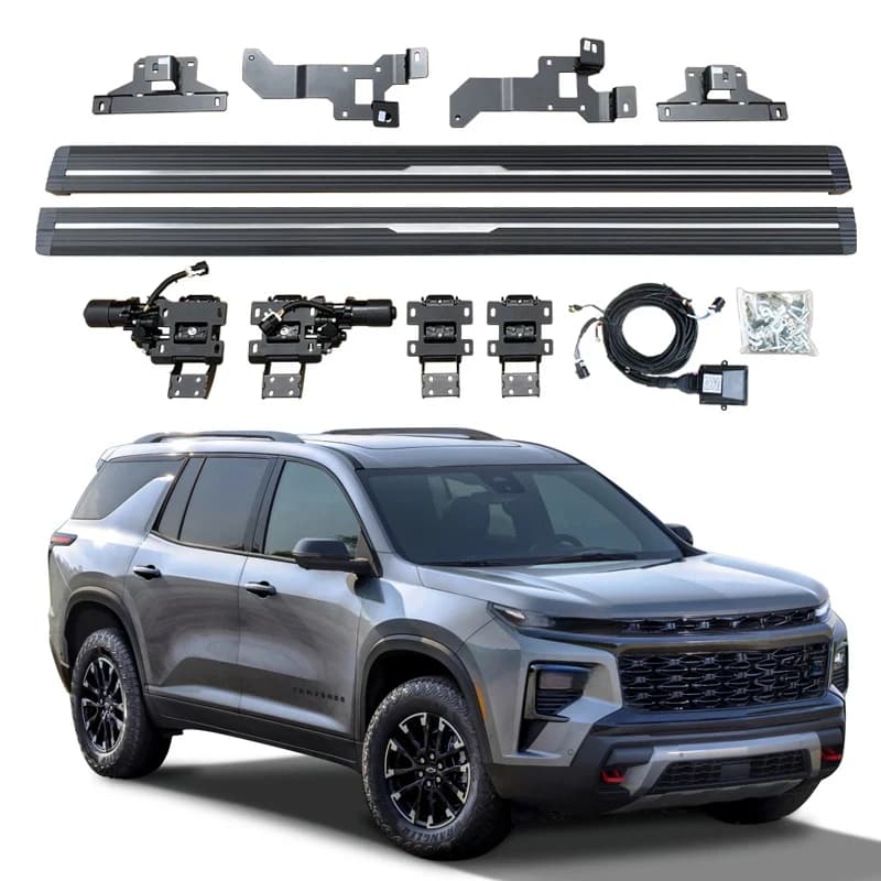 Retractable Running Boards Side Steps 2017-2023 Traverse