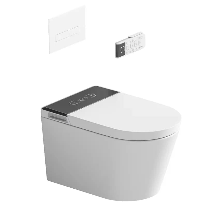 Ceramic Wc Wall Hung Toilet Intelligent Floating Wall Mounted Toilet