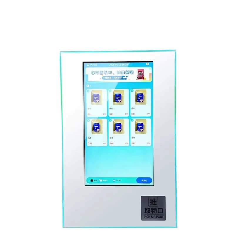 Wall-mounted 10-slot vending machines for candy, snacks, and beer are popular in North America and Europe