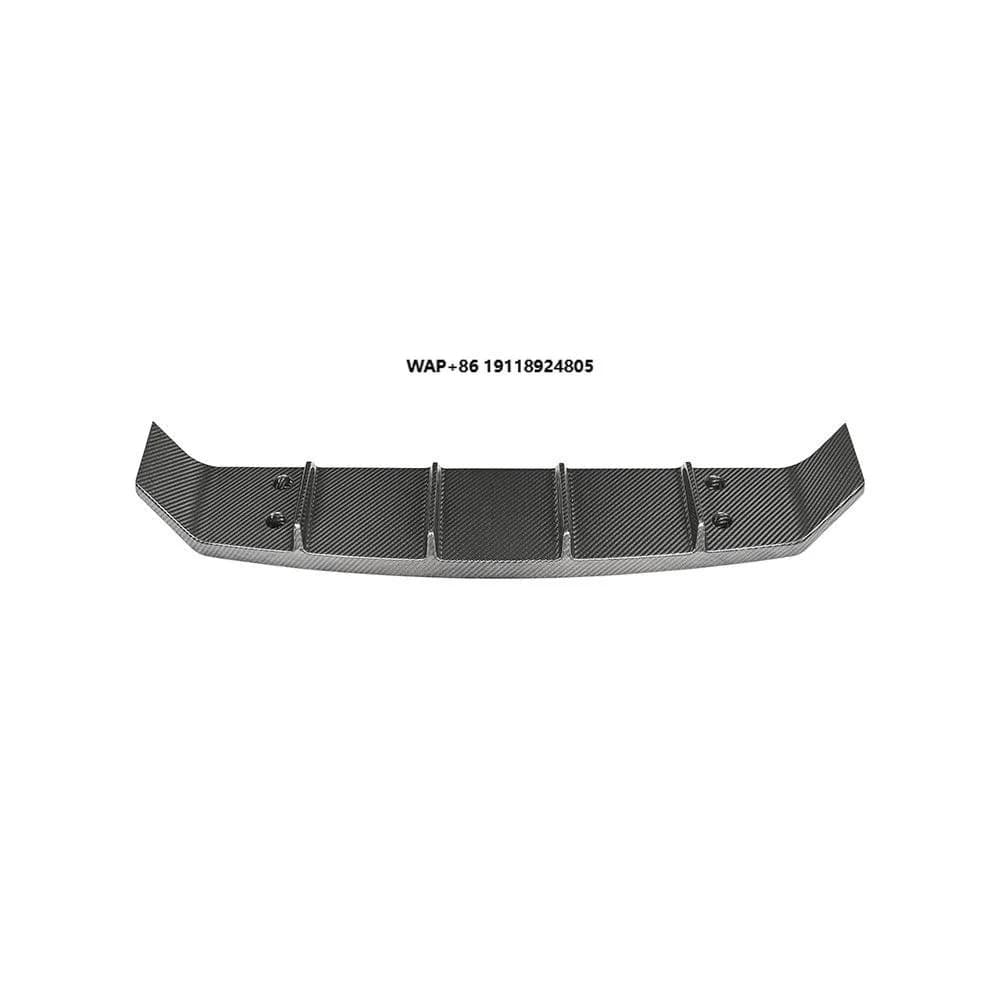 New TKT Style Carbon Fiber Rear Lip Trim for Cayenne 9Y0.1 SD Models