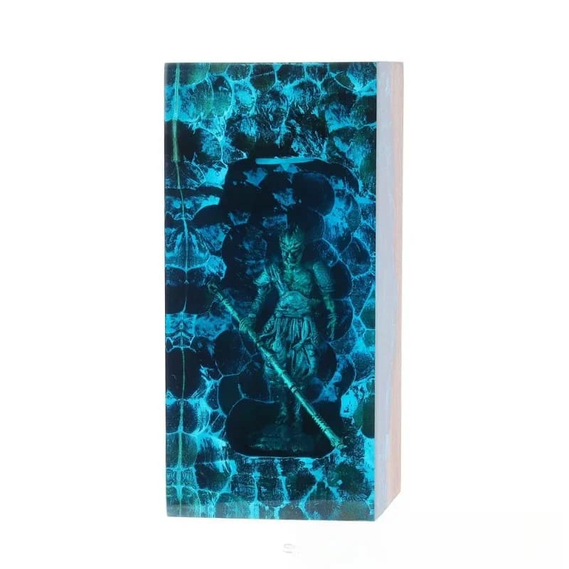 Creative Diablo Wukong resin night light ornament, office home desktop decoration, gift-giving gifts