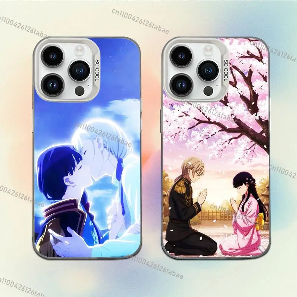 Anime My H-Happy M-Marriage Phone Case For iPhone 18 17,16,15,14,13,12,11,Mini,Pro,E,MAX White Candy Matte Shockproof Cover