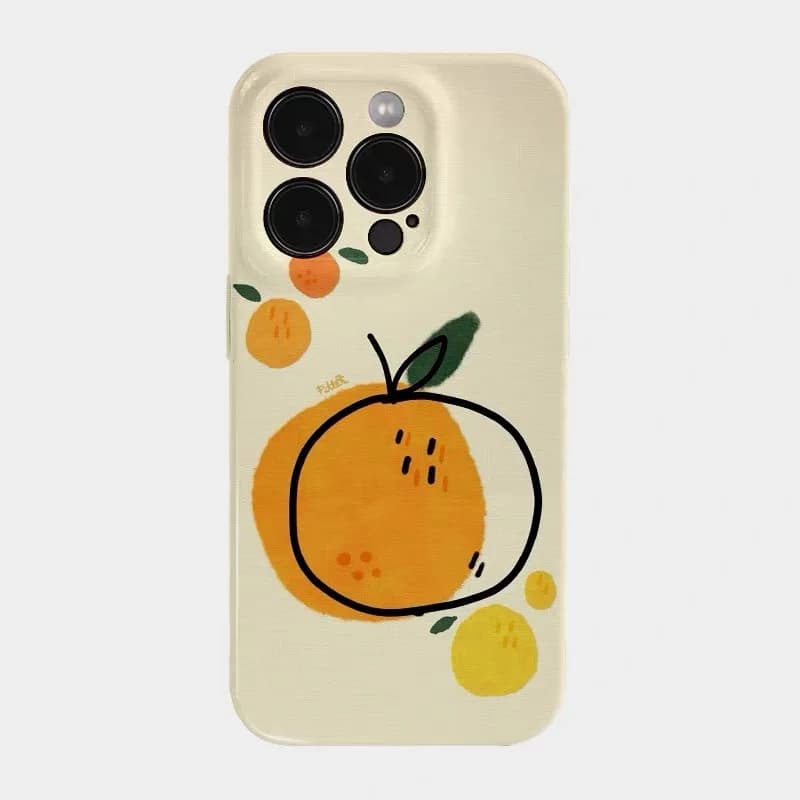Big Orange Big Profit Phone Case for IPHONE 17 Air 16E 15 PROMAX 14 Plus 13 12 MINI 11 PRO 16Plus XR XS MAX Acrylic Phone Cover
