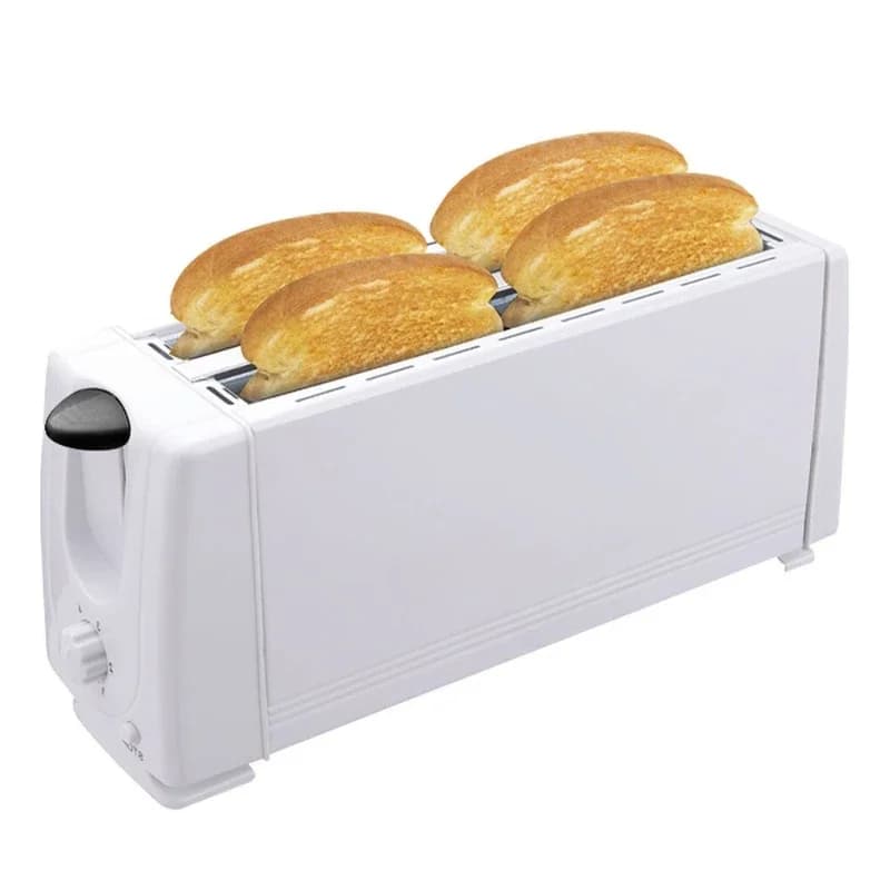 Household toaster large capacity 4 pieces breakfast machine toaster toast