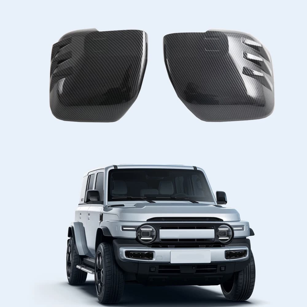 For Chery iCAR V23 Rear View Side Door Mirror Cover Trim Car Accessories Door Rearview Mirror Frame Stickers 2025