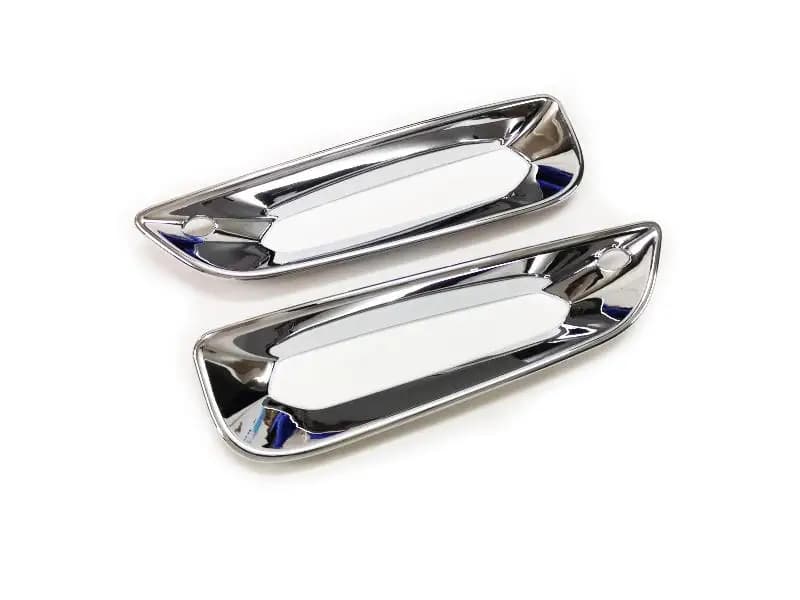 New Elegant Easy-Install Chrome Front Fog Light Cover 2 Pcs Set For BMW X3 G01 2018 2019