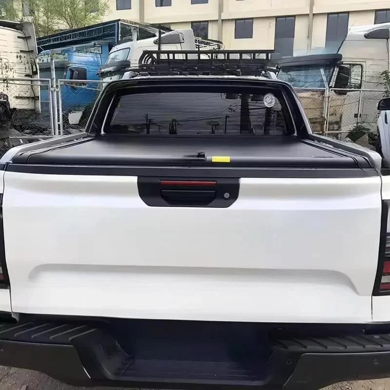 Auto Parts Aluminum Roller Shutter Lid Cover Exterior Mod Parts