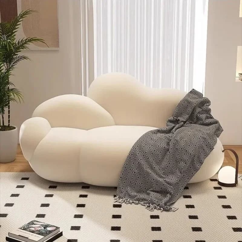 Lazy sofa ins wind small apartment cloud sofa is preferably scratch-resistant and wear-resistant cat claws