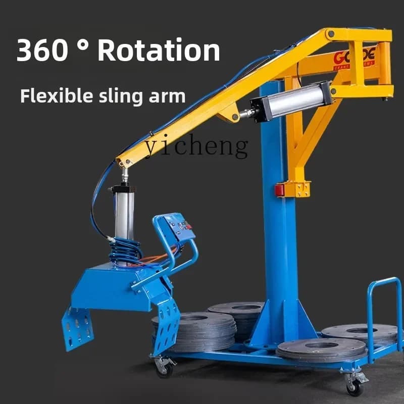 DSA pneumatic machinery breakthrough point mobile balance crane handling cement loading and unloading power manipulator