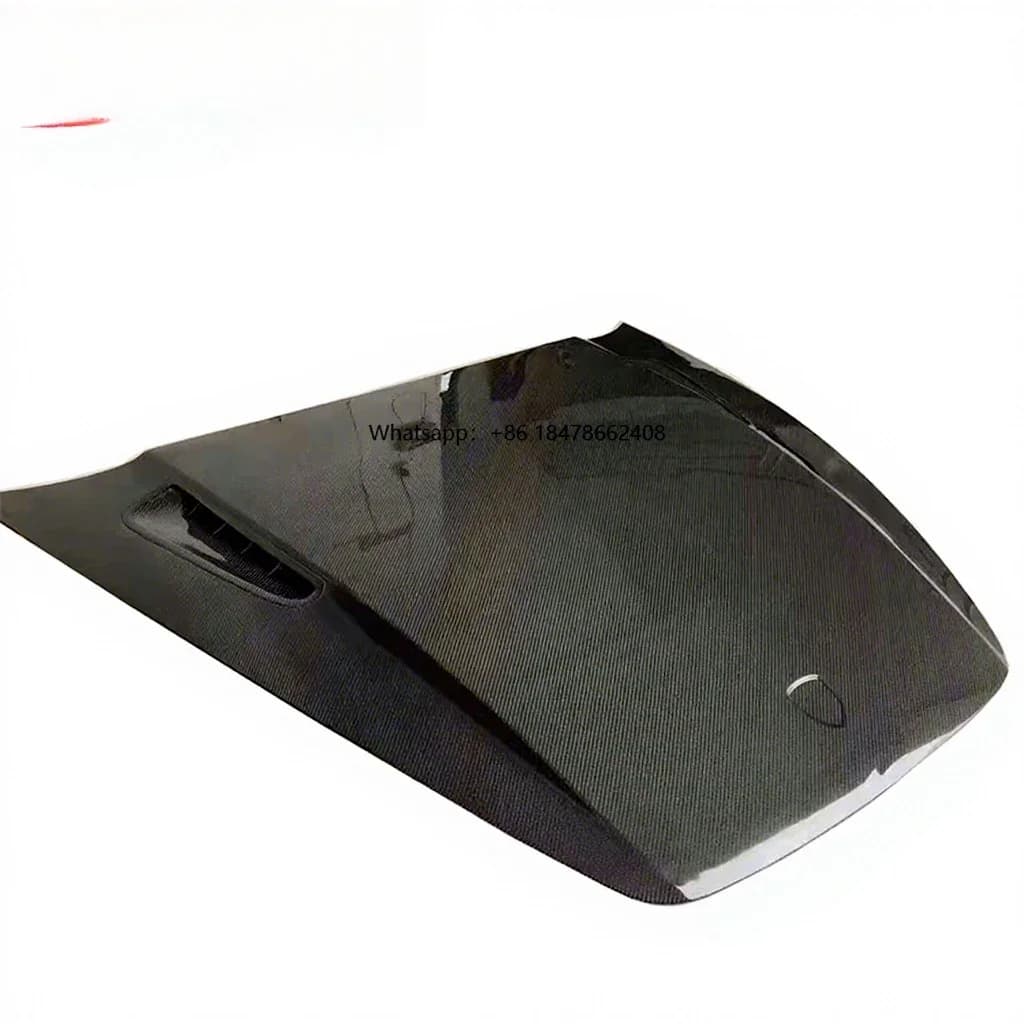 TC STYLE CARBON FIBER ENGINE COVER HOOD BONNET for 2011-2014 PORSHCE 958.1