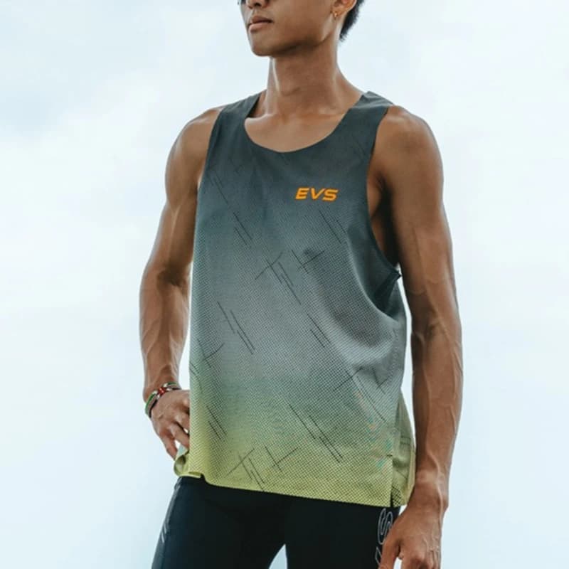 Men’s & Women’s Marathon Running Tank Top Seamless Lightweight Mesh Breathable Quick Dry Racing Vest for Summer Training Fitness