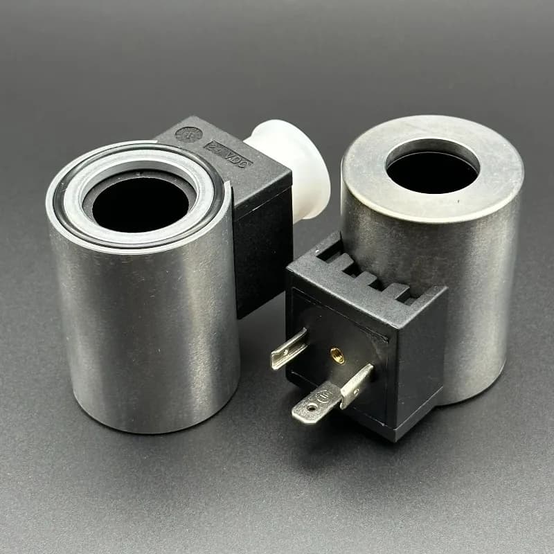 1PC Hydraulic Solenoid Valve Coil Inner Diameter 19mm Height 50mm Outer Diameter 37mm Replace 770-224 DC24V DC12V