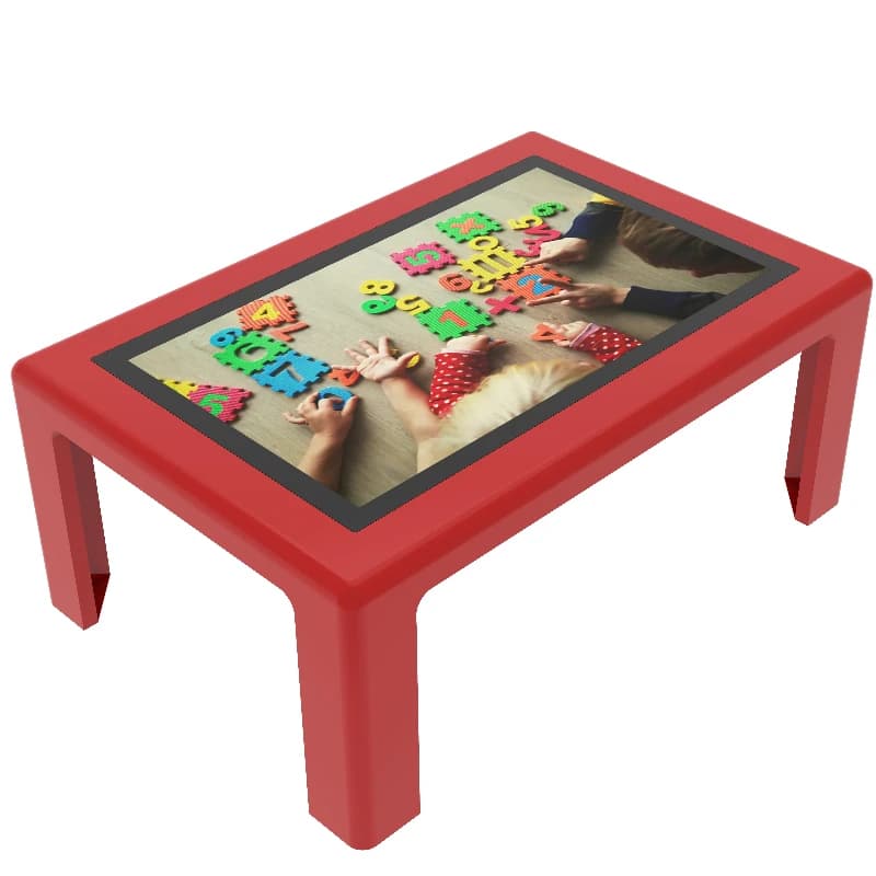 (Hot Sale) Kiosk Adjustable Sensory Touch Screen Table with Indoor/Outdoor Children's Play Activity Bin