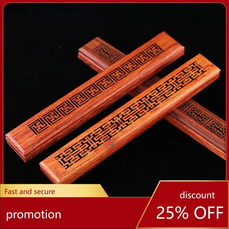 Cz rosewood incense box agarwood incense burner ebony wood incense burner