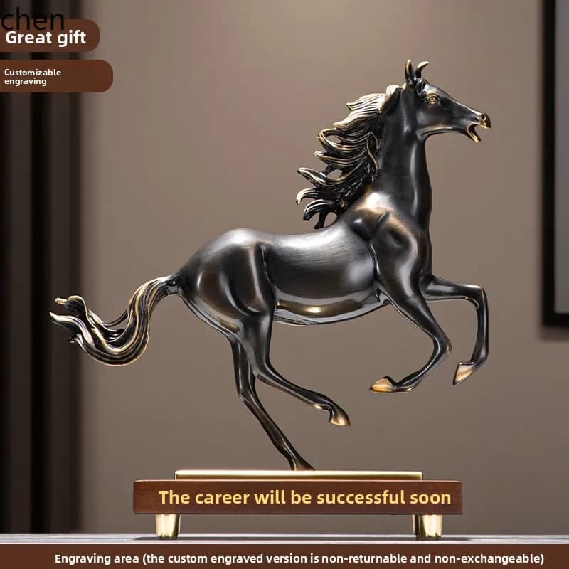 Immediate Success Ornament Boss Office Desktop Opening Gift Home Living Room High-end Decoration Light Luxury High-grade