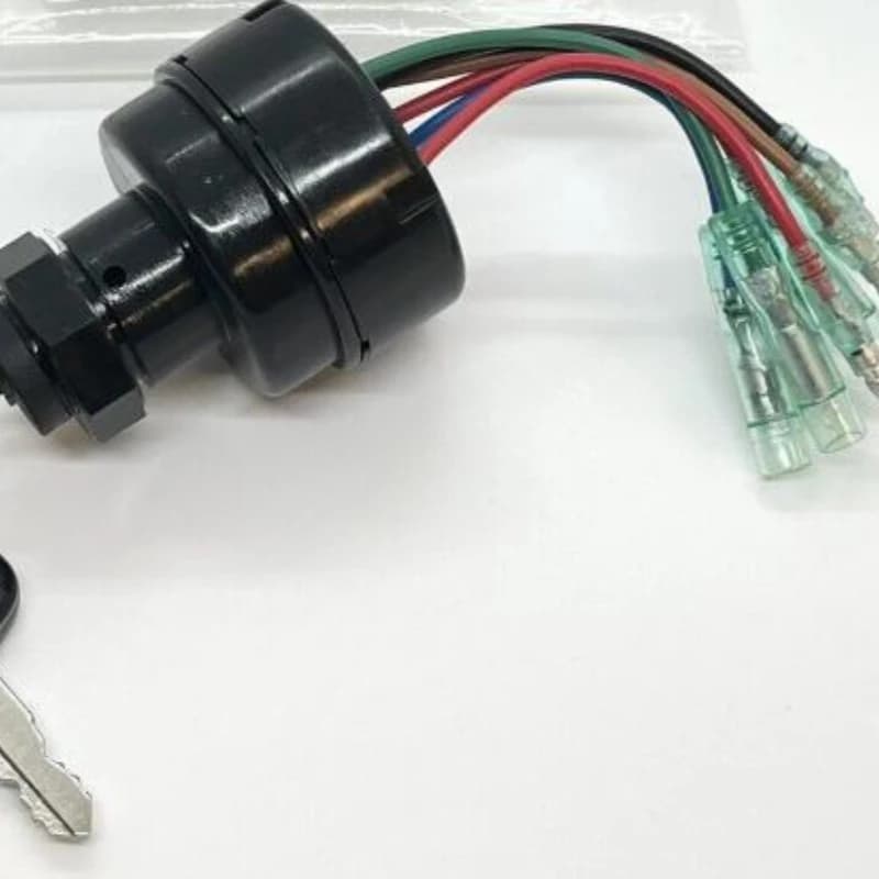 Outboard engine east ignition switch, marine start key switch, suitable for 353-76020-3