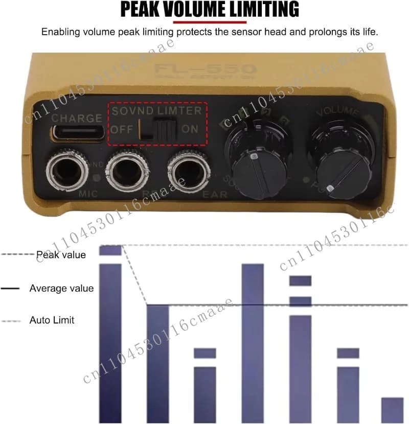 Pipeline Leak Detector FL550 Double Induction Adjustment Sensitivity Noise Water Pipeline Leak Detection