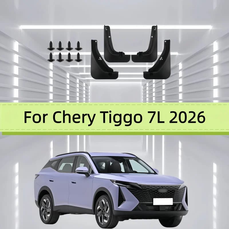 Car Mudguards For Chery Tiggo 7L 2026 Mudflap Fender Mud Flaps Guard Splash Front Rear Wheel Auto Accessories