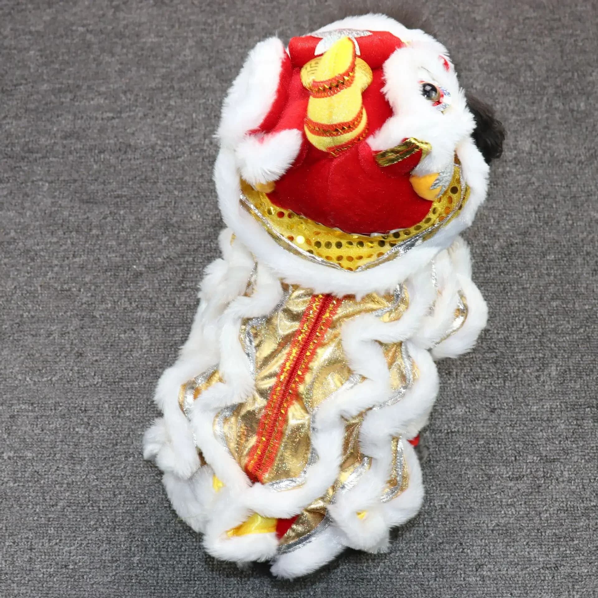 Pet Lion Dancing New Year Beast Cat Dog New Year Clothes