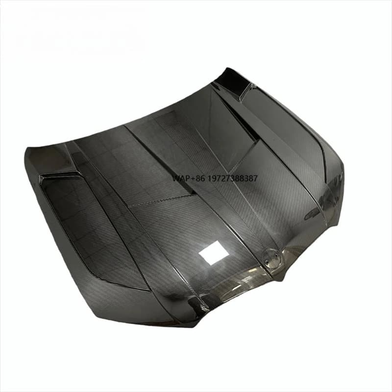 High Quality New Dry Carbon Fiber Front Engine Hood for X5M G05 X6M G06LD X5 F95 X5M X6M F96