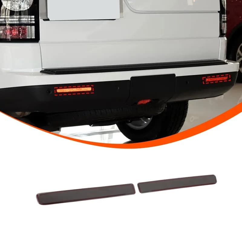For 2010-2016 Range Rover Discovery 4 Rear Fog Light Tinted Cover  Anti-Scratch Film for Car Tail Lights  Car  Accessories ABS