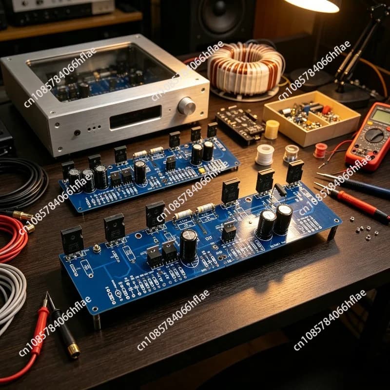PASS A5 Class A Power Amplifier Board Kit Balanced Sound Clear Soft Forward Vocals HiFi Audio DIY Module
