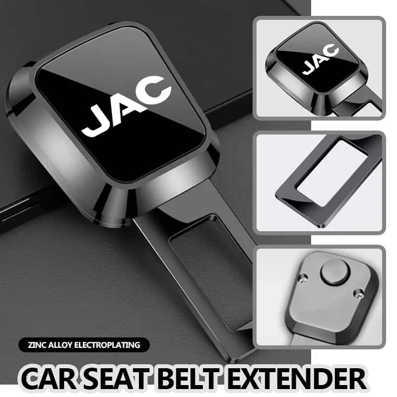 Adjustable Seatbelt Extender, Universal Fit Safety Belt Extension Plug for JAC J7 J3 S2 J2 JS2 T8 JS4 J5 Refine