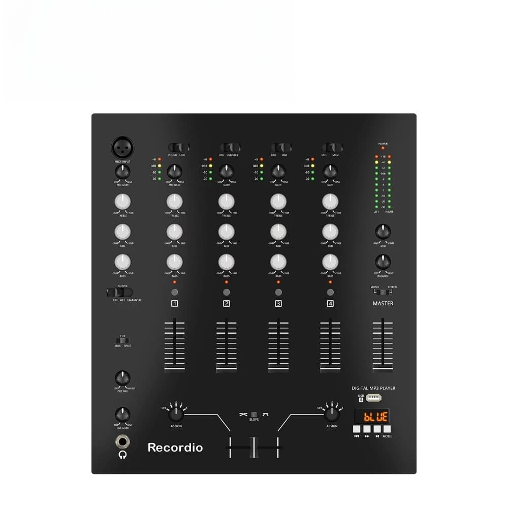 Suitable for GAX-DM6 home stage performances with effects and Bluetooth multifunctional small 4-channel mixer and 6-channel mixi